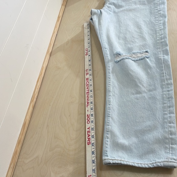 Levi's premium denim wedgie straight light wash size 32‎ - Picture 7 of 9